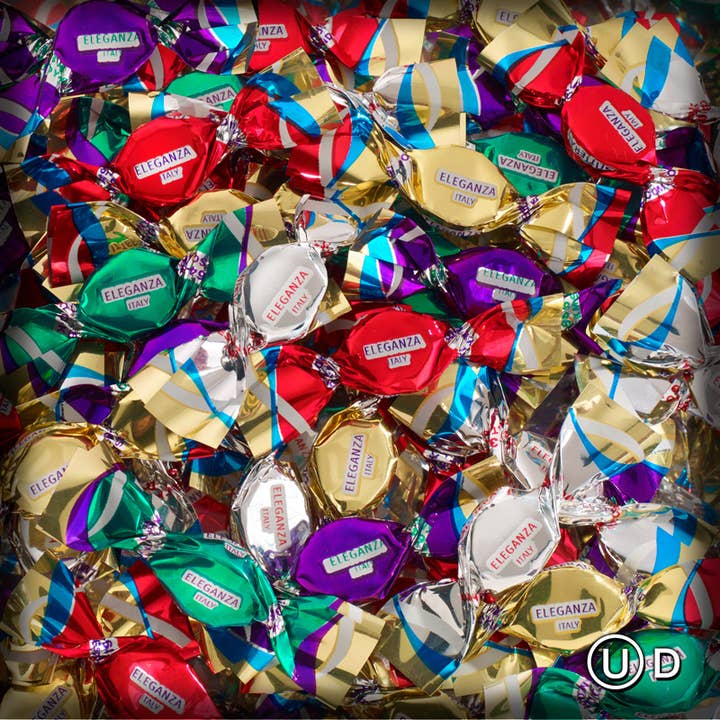CHIPURNOI Confectionery - Wholesale Hard Candy - GLITTERATI "Eleganza", 14 oz. (400 Ct) - Mini Hard Candies2