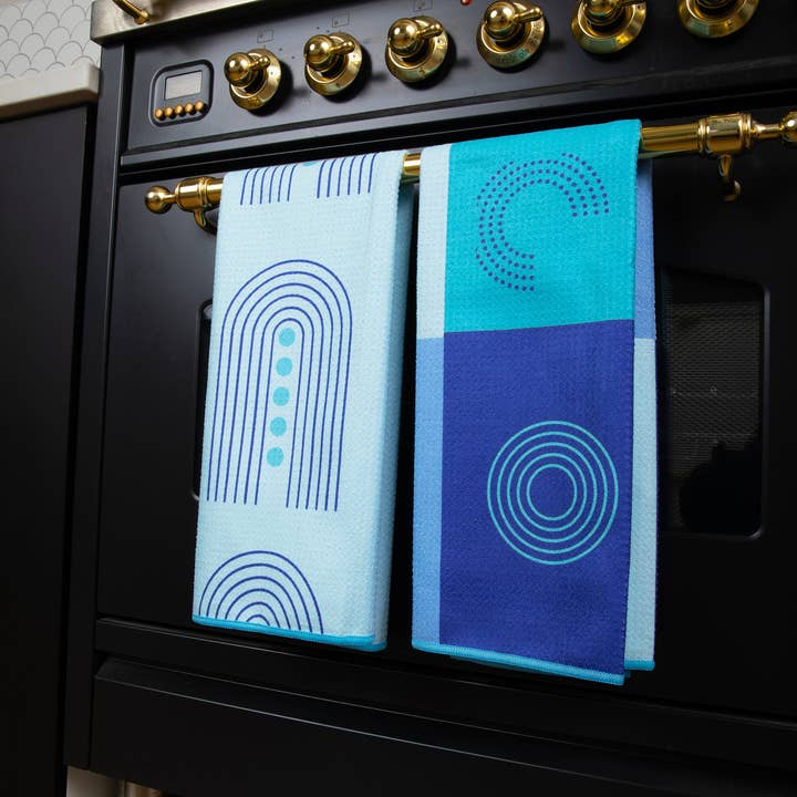 Harmony Haven Tea Towels – Engroshandel Viskestykke – Arc Line | Soft Touch Vendbar Køkkenhåndklæde – Mode3