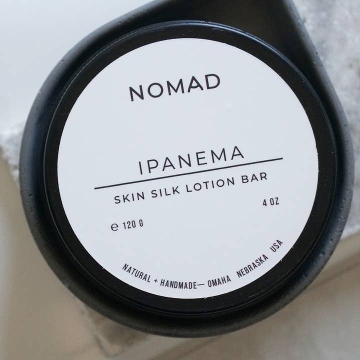 Nomad Wax Co. – wholesale Solid lotion – Ipanema Skin Silk Lotion Bar