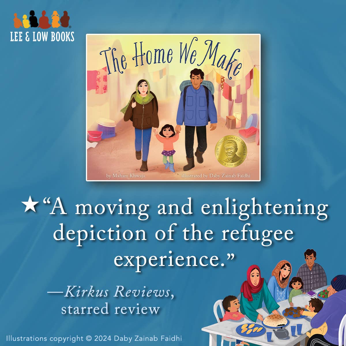 Lee & Low Books Inc - Wholesale Preschool Book (3-5) - The Home We Make3