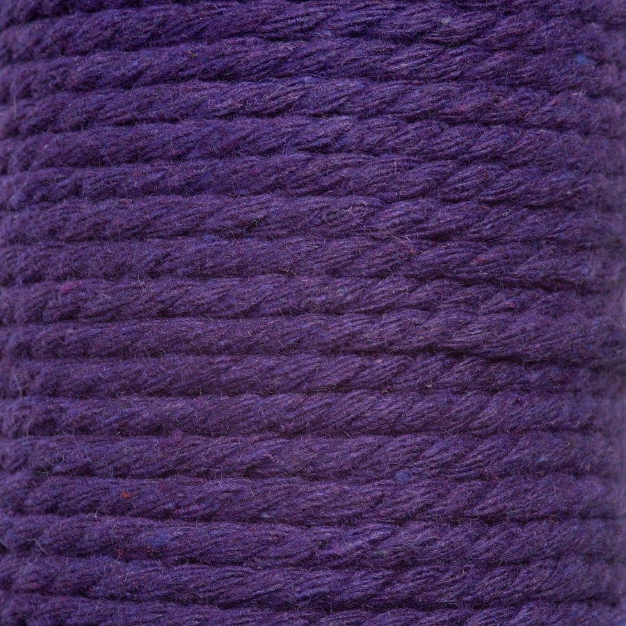 Wool Couture Company – Großhandel Bastelzubehör – Makramee-Kordel, 3 mm, lila2