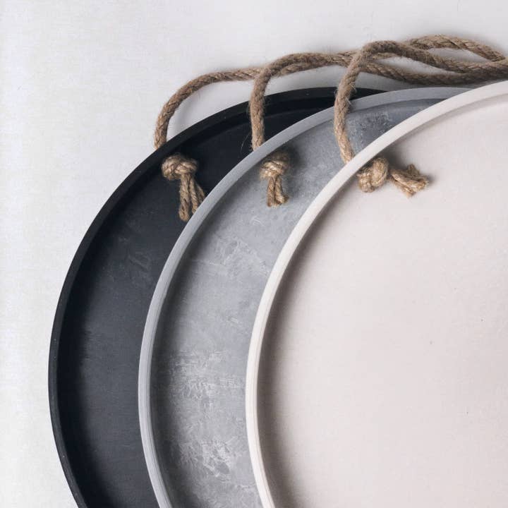 Kanso Designs - Wholesale Hanging Planter - 10" Signature Stone Hanging Tray
