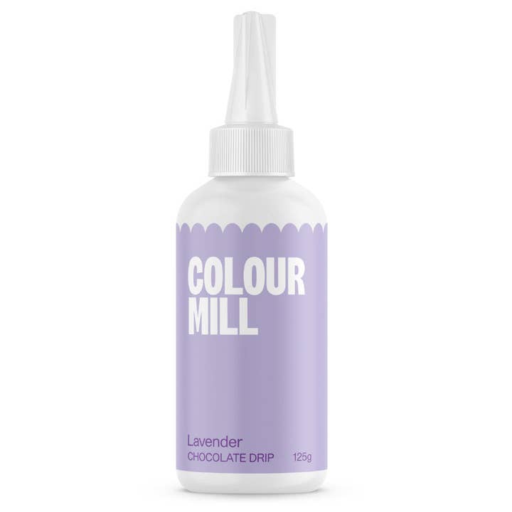 Colour Mill Lavender Chocolate Drip, 4.4 oz. for wholesale by Cake Supply Imports