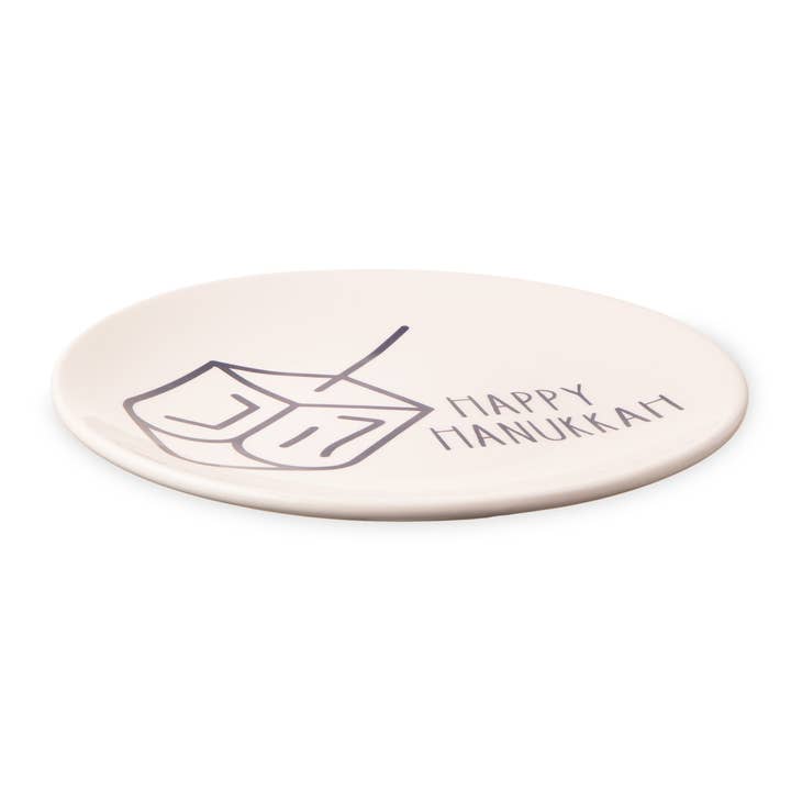 Godinger - Wholesale Dinner Plate - Set of Four Hanukkah Plates