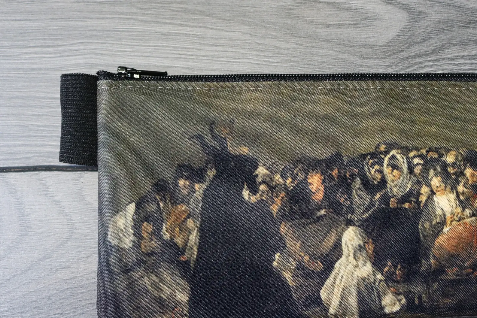 renaissance fair – wholesale Pencil case/pouch – witches' sabbath - lined twill pencil case - francisco goya2