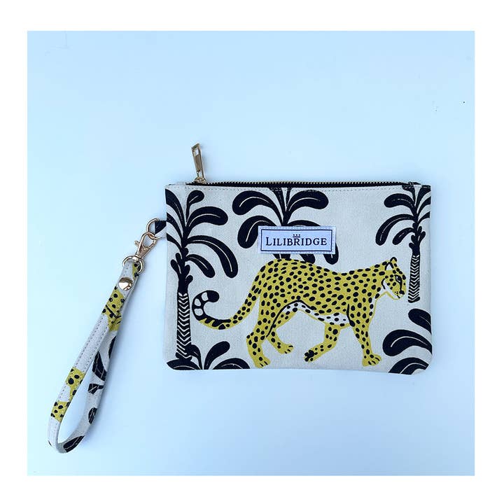 The Wristlet, Cheetah Black for wholesale by Lilibridge