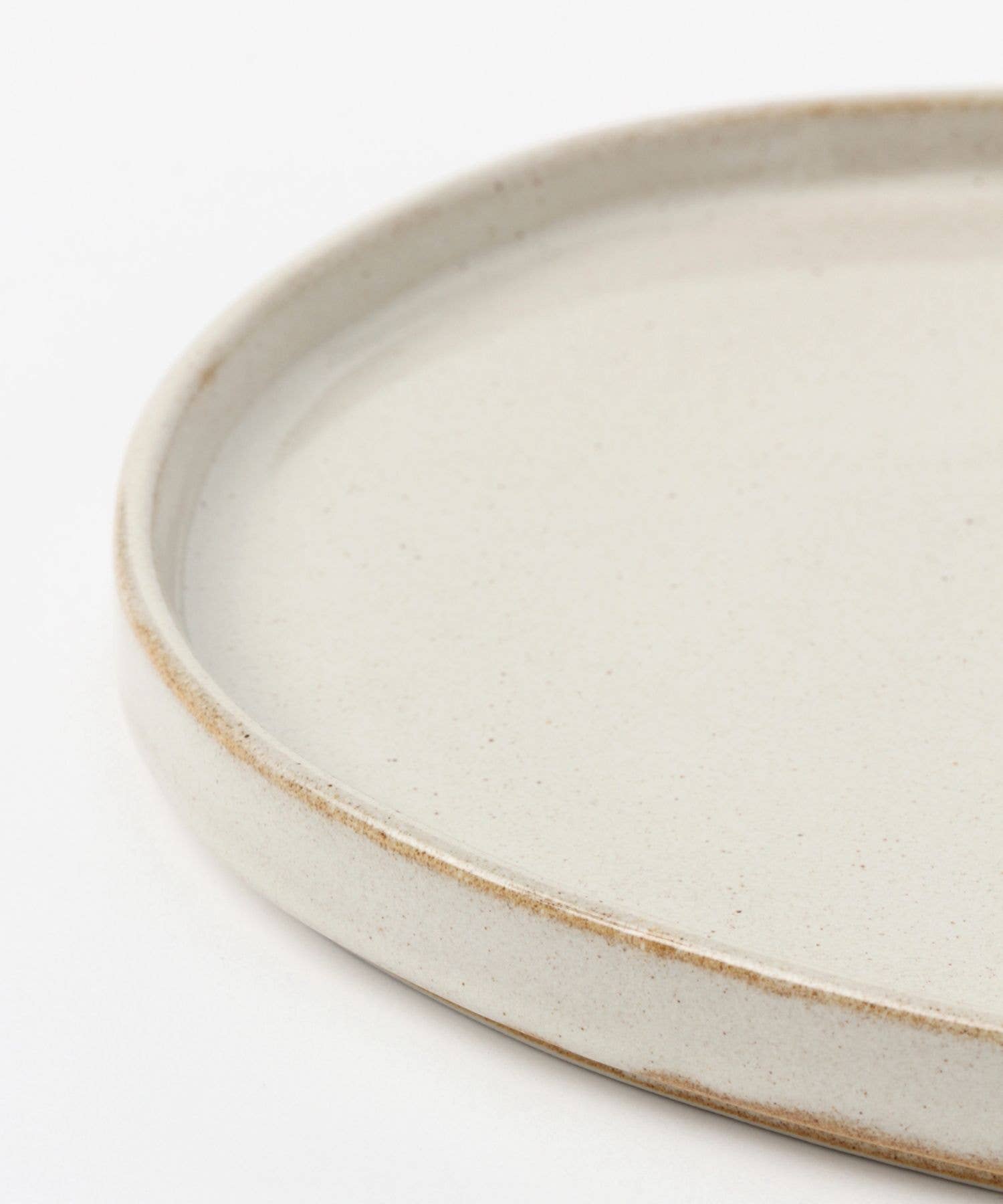 LAKOLE - Wholesale Dinner Plate - Mino Ware Stackable Organic Plate Medium5