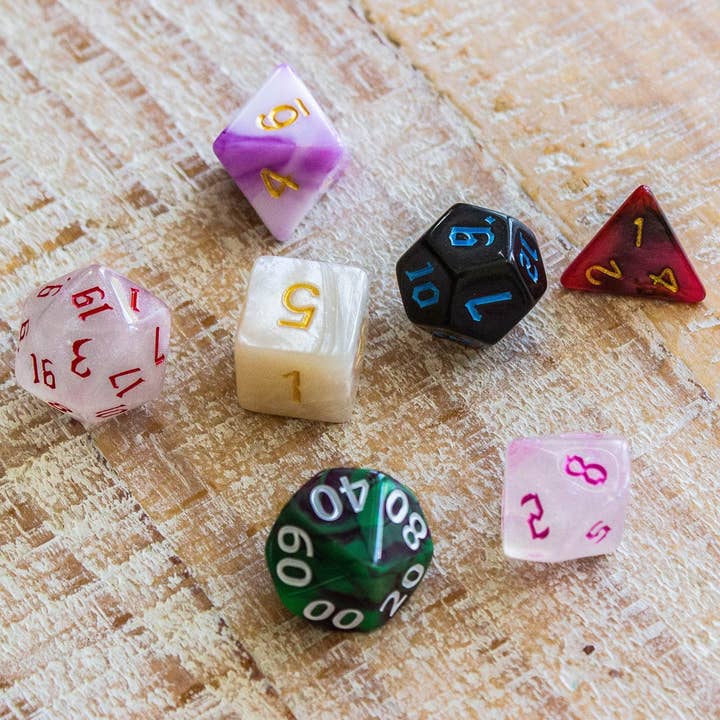 Mystery Dice Goblin – Engroshandel Terninger – Mystery bag med blandede terningsæt2
