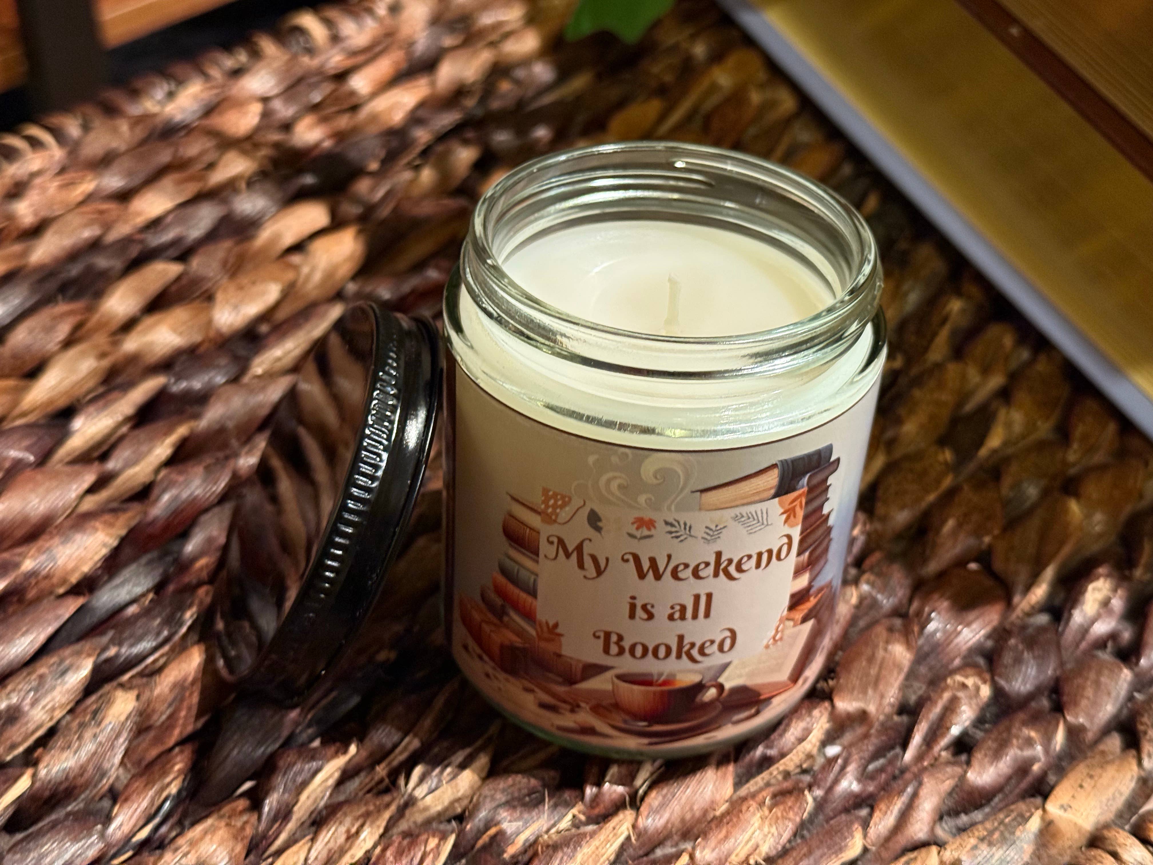 Fantastical Wicks - Wholesale Jar/Filled Candle - My Weekend is All Booked  | 7 oz6