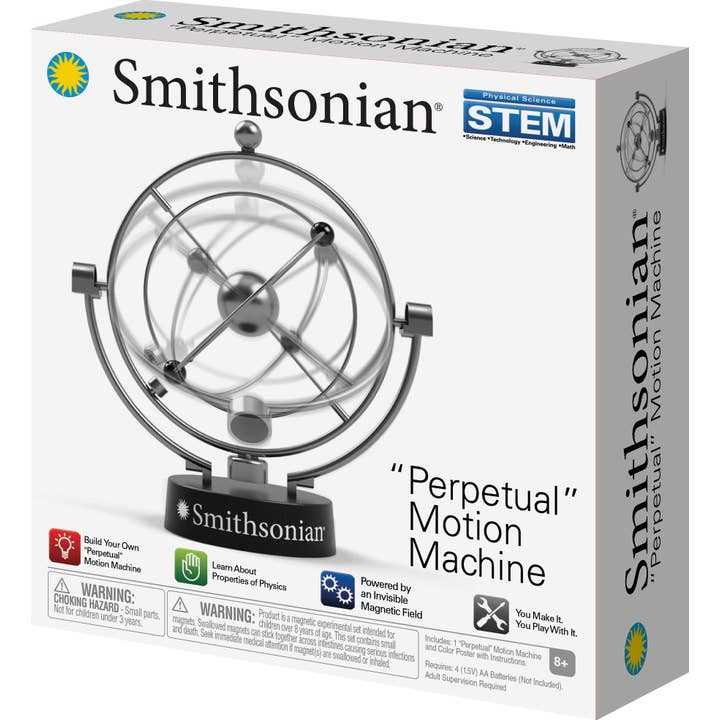 Smithsonian Perpetual Motion Machine for wholesale by Toysmith