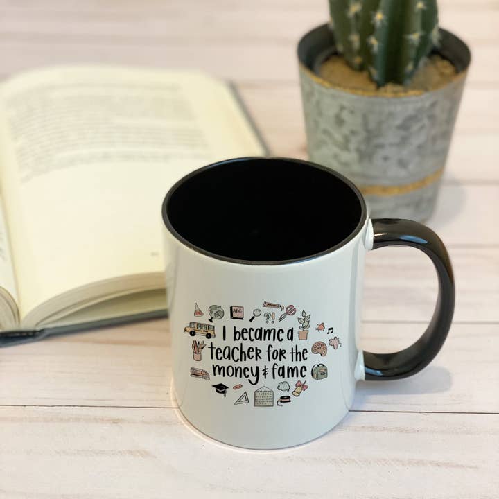 swaygirls - Vente Tasse à café - Mug à café pour enseignant | Cadeau professeur | Cadeaux drôles pour enseignants4