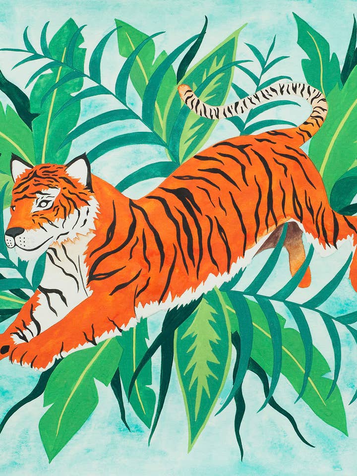 Wilder Tiger für den Großhandel von Elle Sorridente