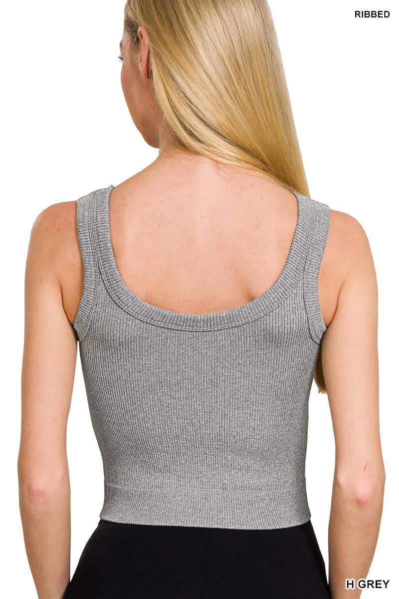 Vanilla Monkey – wholesale Linne (Tryckt) - Dam – Ribbstickad linne med skuren hals1