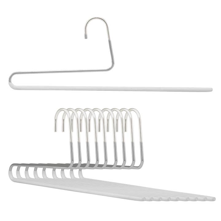Reston Lloyd - Wholesale Clothes Hangers - MAWA, Single Pant Bar Reverse Hook (4 Colors)7