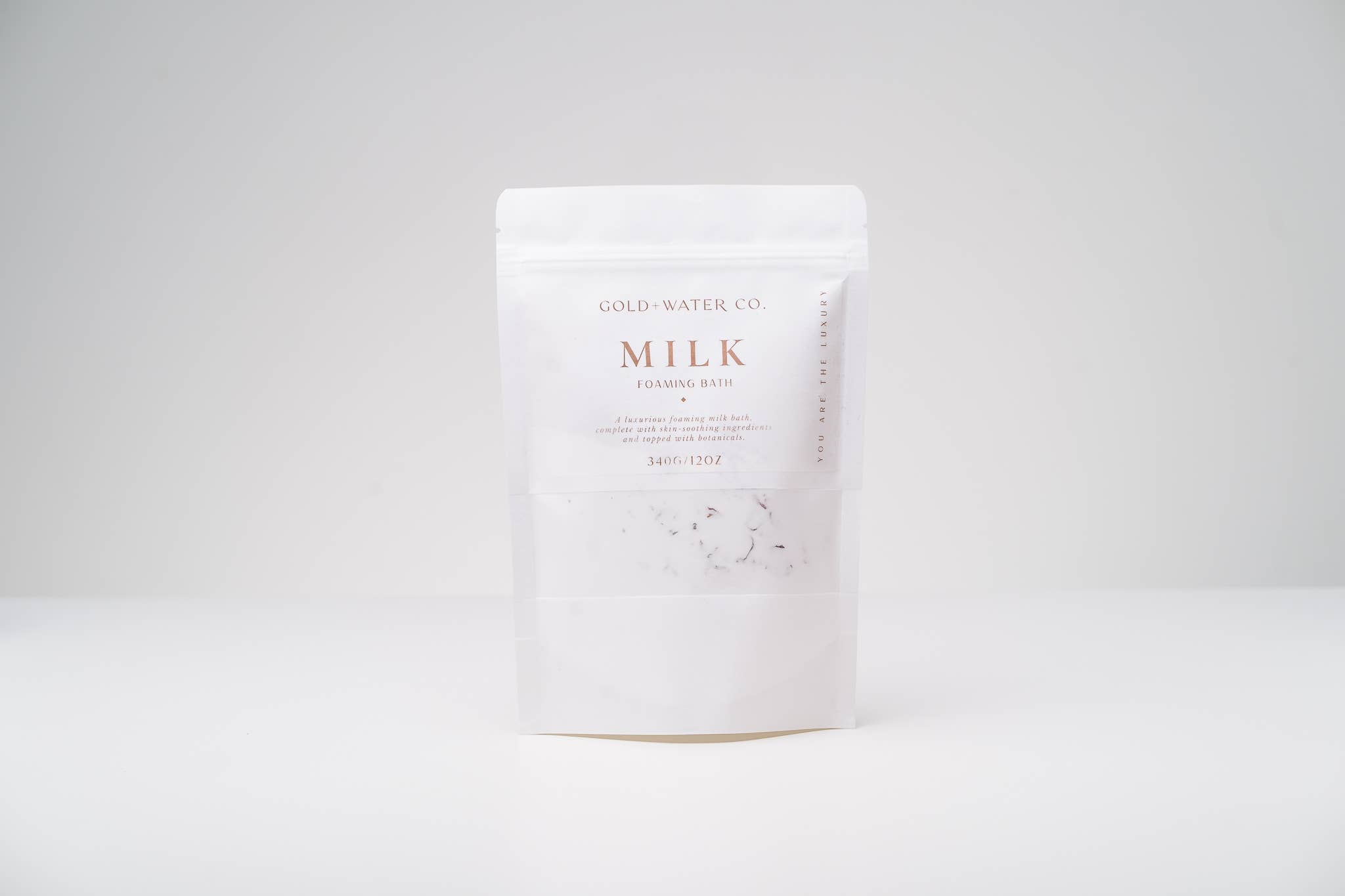 GOLD+WATER CO.® - Vente Lait de bain - LAIT - Bain moussant