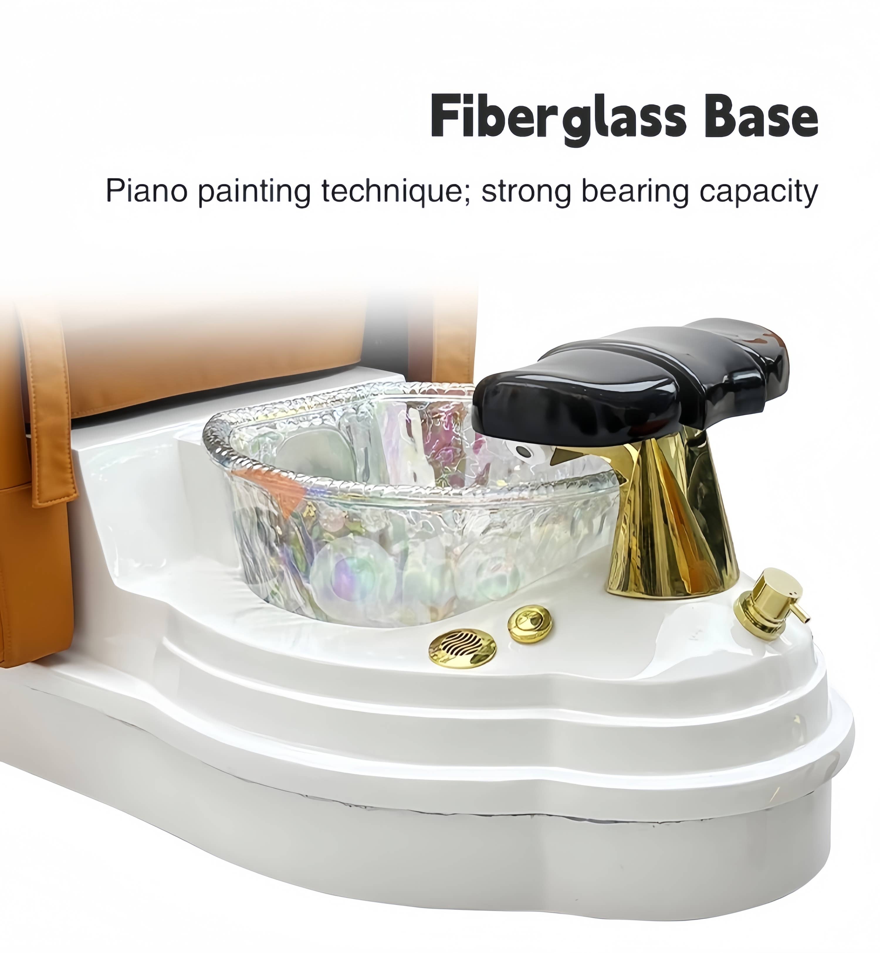 TOP SPA OUTLET - Wholesale Chair - Lux Grand Pedicure Chair With Massage, Acetone Resistant4