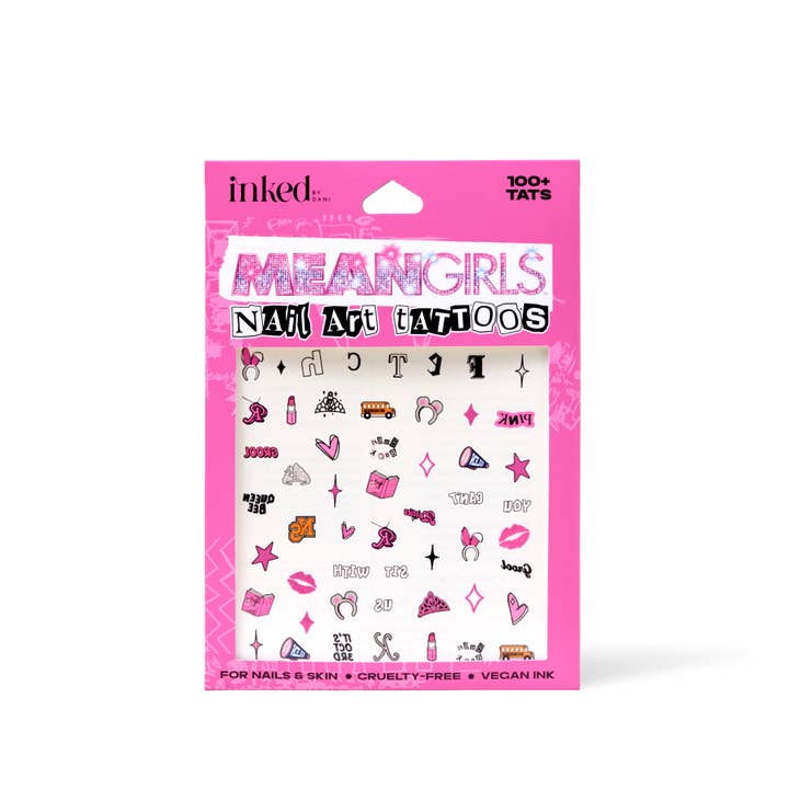INKED by Dani - Wholesale Nail Art/Decal - INKED by Dani x Mean Girls: Fetch Nail Art