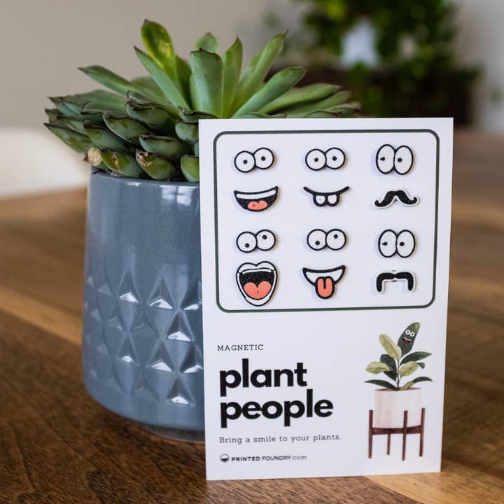 The Plant Supply - Wholesale Magnet - Magnetic Plant Faces | Magnet Charms for Plants