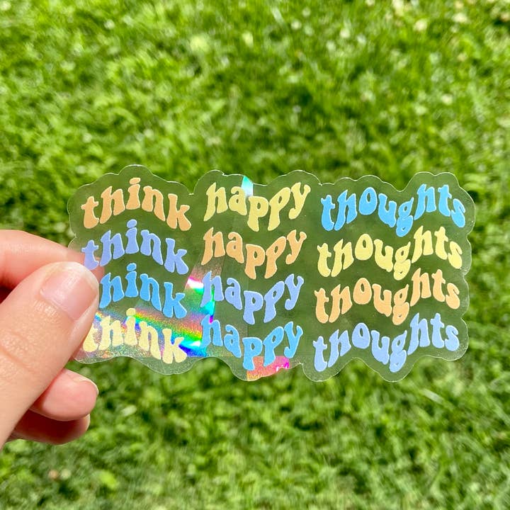 Alex Daley Designs - Wholesale Zonnevanger - Think Happy Thoughts Rainbow Maker, Suncatcher