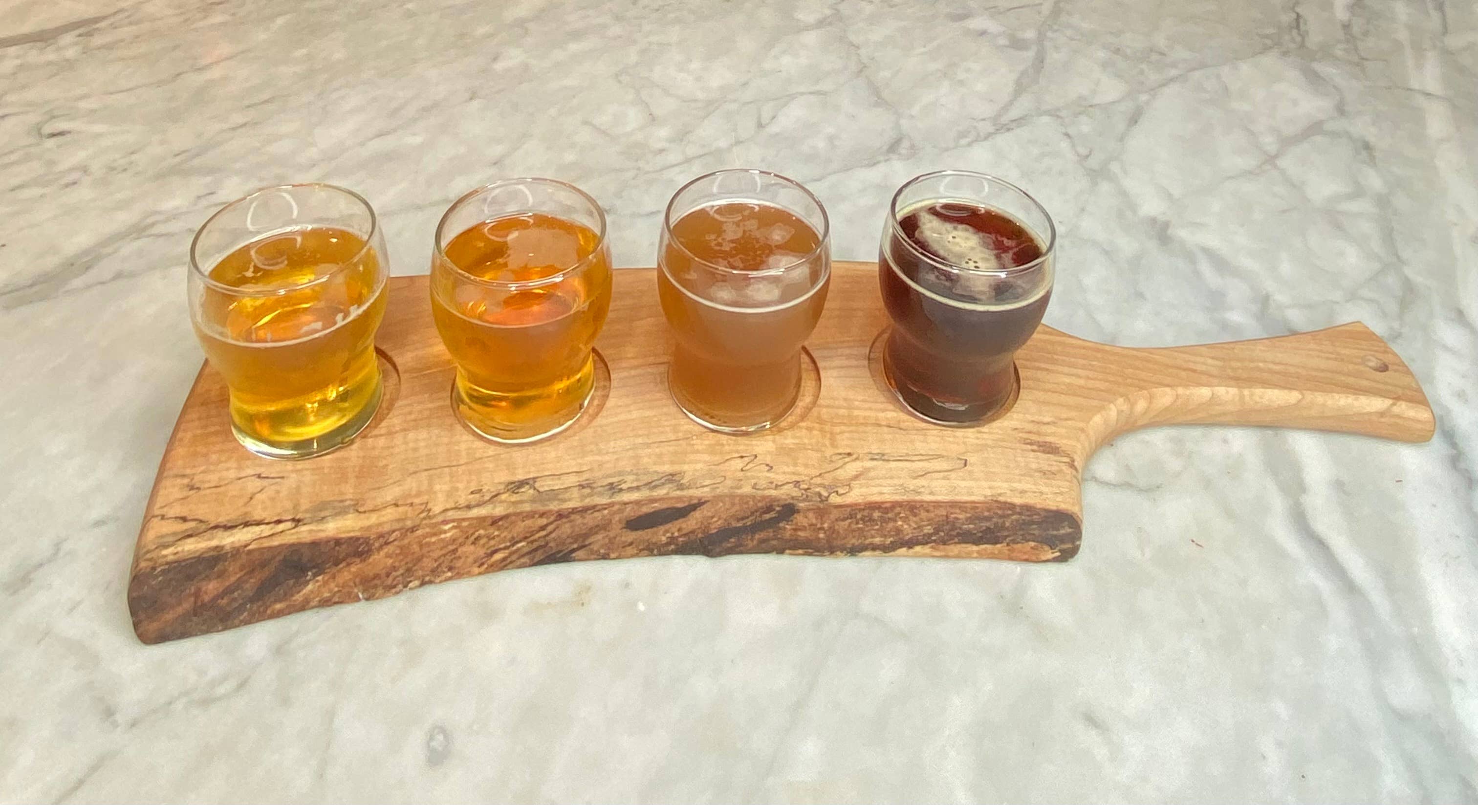 Petermans Boards and Bowls Inc. - Wholesale Cheese Board - 18" beer flight boards / charcuterie boards5