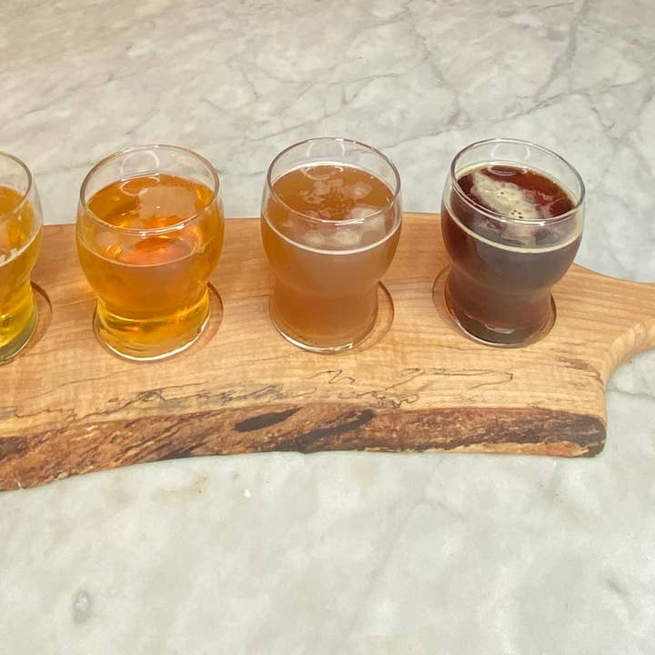 Petermans Boards and Bowls Inc. - Wholesale Cheese Board - 18" beer flight boards / charcuterie boards5