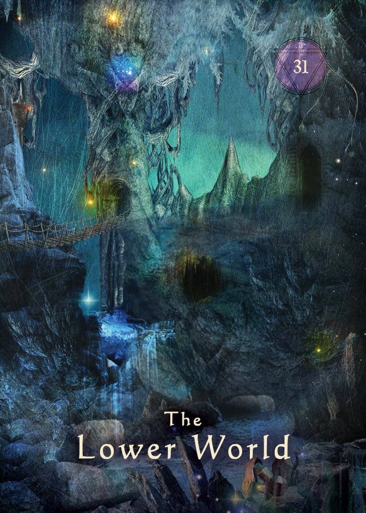 Cardshouse – Cartas de tarô por atacado – Cartas oráculo místicas de xamã em tamanho bolso com caixa de lata - Cardshouse5