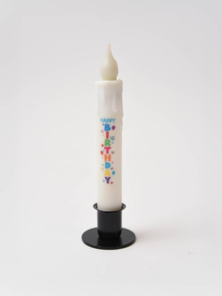 Gefeliciteerd met je verjaardag LED Timer Kaars voor wholesale door LMS Wholesale