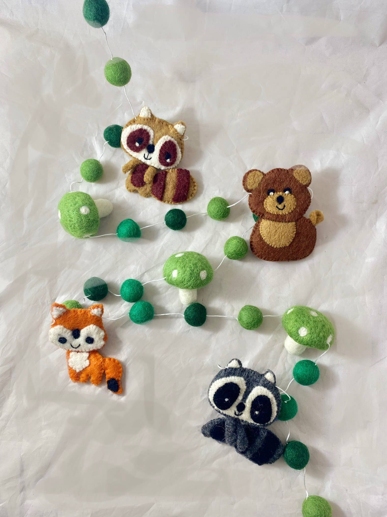 Ganesh Himal Trading - Wholesale Bunting/Garland - Felt Forest Animal Garland5