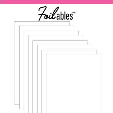 Pink and Main - Wholesale Craft supplies - White Toner Sheets