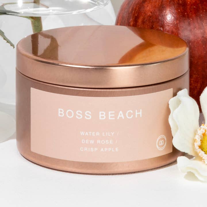 Boss Beach Metal Tin for wholesale by Blank Mason
