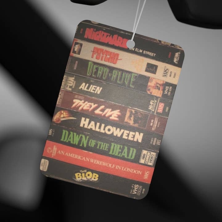 VHS Hortor Vol 3 Auto Luchtverfrisser - kersengeur voor wholesale door CultPOP