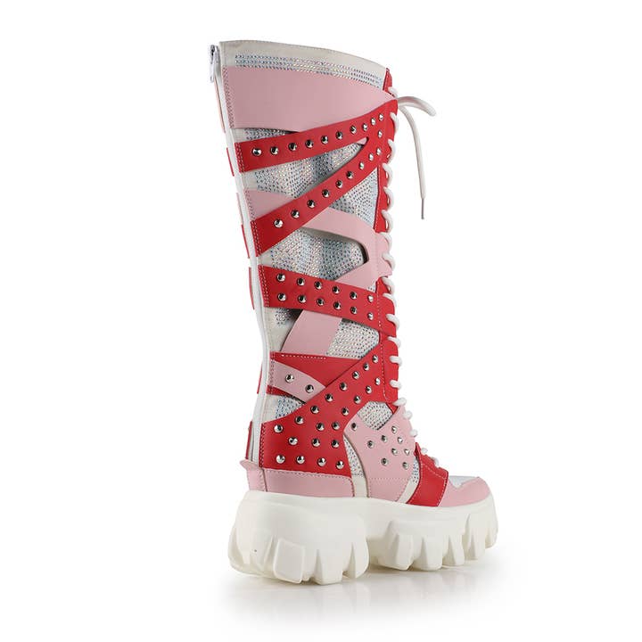 Anthony Wang - Wholesale Boots - Women's - Soursop 07- Hidden Wedge Sneaker Boots2