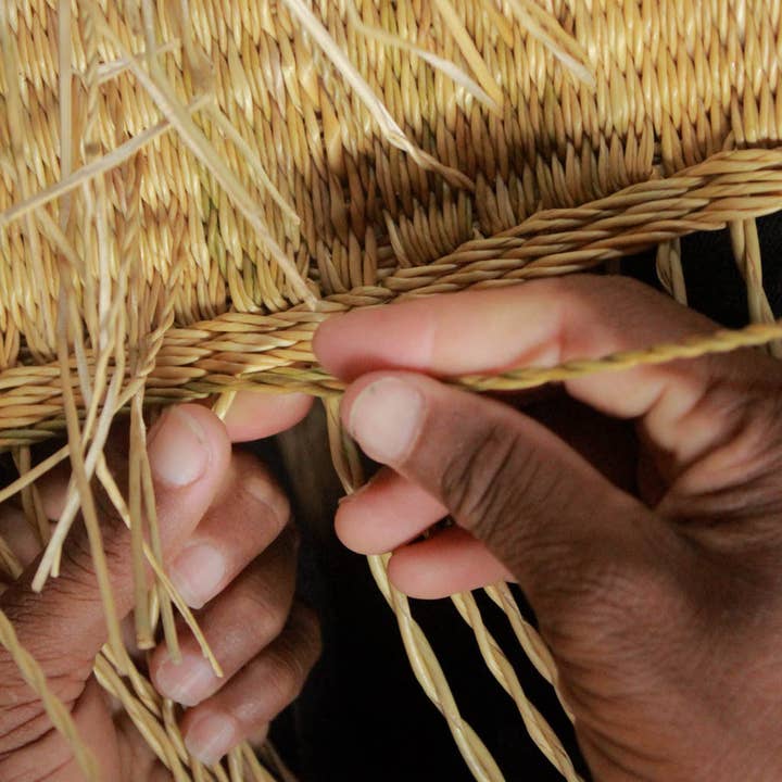 The Basket Room – wholesale Basket – BULI: Handcrafted Natural Oblong Bike Basket | Pannier | Bicycle Basket 8