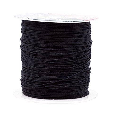 Mandala Crafts – wholesale Craft supplies – Mandala Crafts Nylon Satin Cord, Rattail Trim Thread for Chinese Knotting, Kumihimo, Beading, Macramé, Jewelry Making, Sewing0