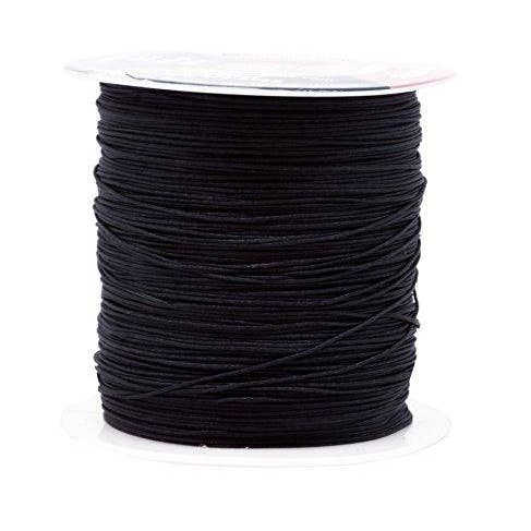 Mandala Crafts – wholesale Craft supplies – Mandala Crafts Nylon Satin Cord, Rattail Trim Thread for Chinese Knotting, Kumihimo, Beading, Macramé, Jewelry Making, Sewing