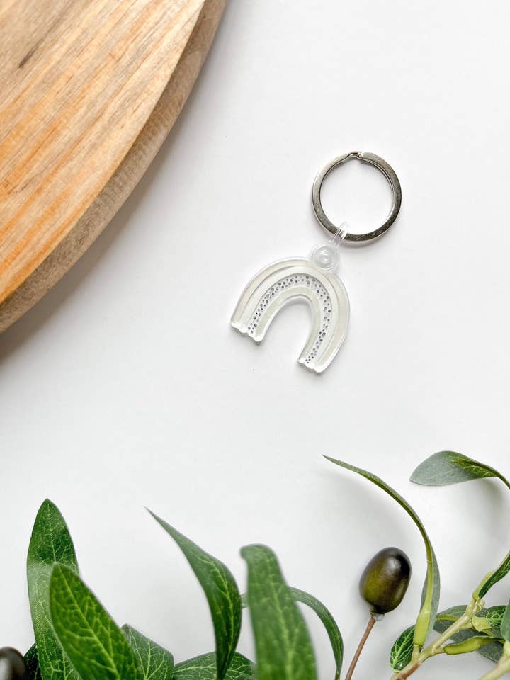 Pastel Rainbow Keychain for wholesale by Oliva Roots
