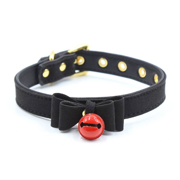 Collar - Cat Collar with Bow And Bell for wholesale by Plesur Body Products