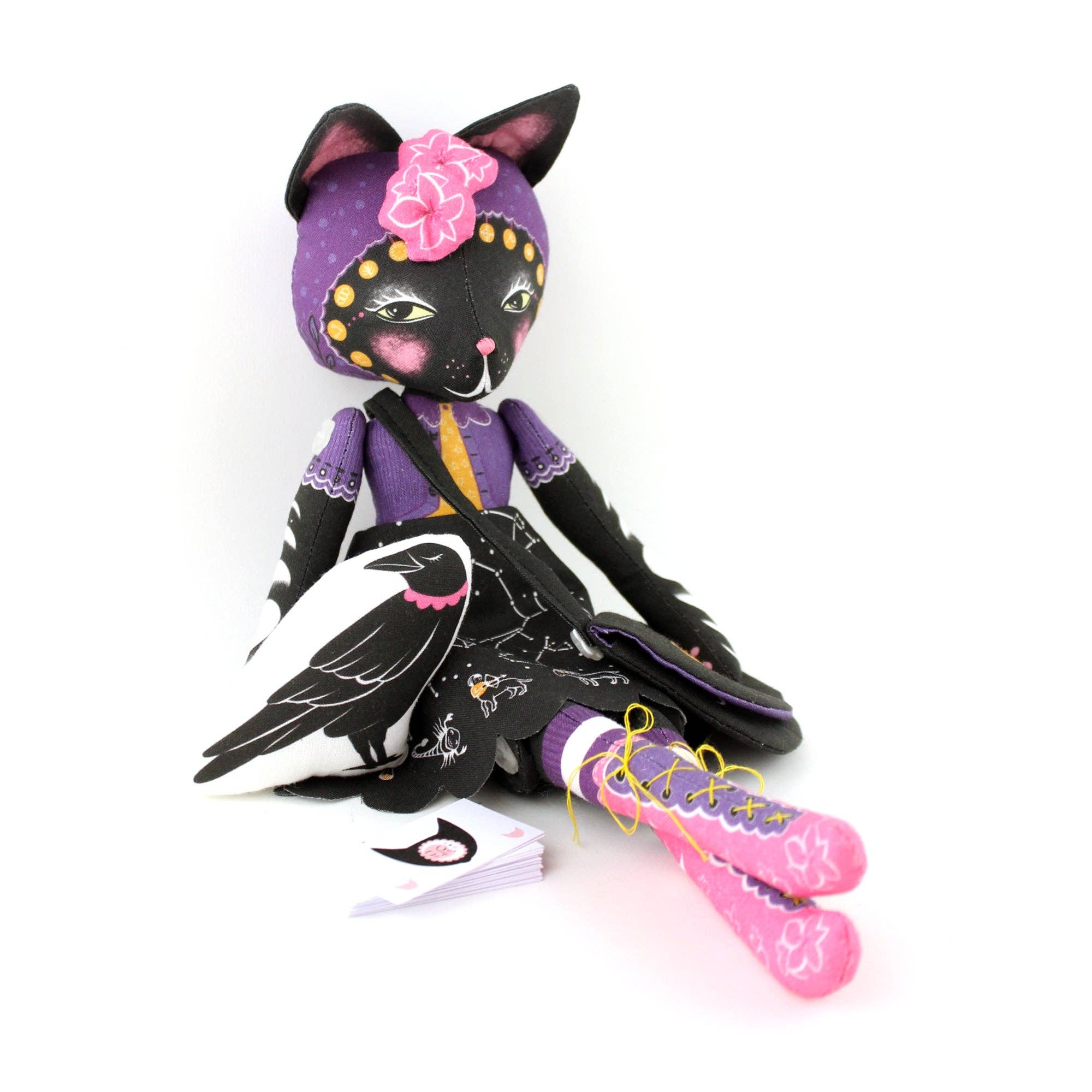 Miss Ella – Engroshandel DIY-hobbysæt – DIY-sy-sæt - Astrid spåkonedukke4