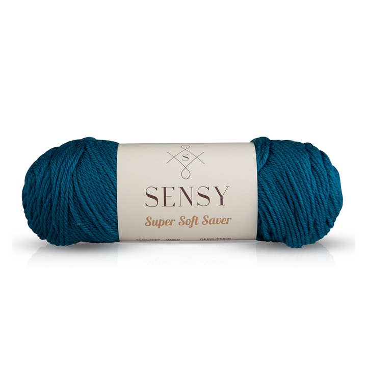 Sensy - Wholesale Yarn - Sensy Super Soft Saver Yarn, 3.5 oz, 190 Yards, Gauge 4 Medium12