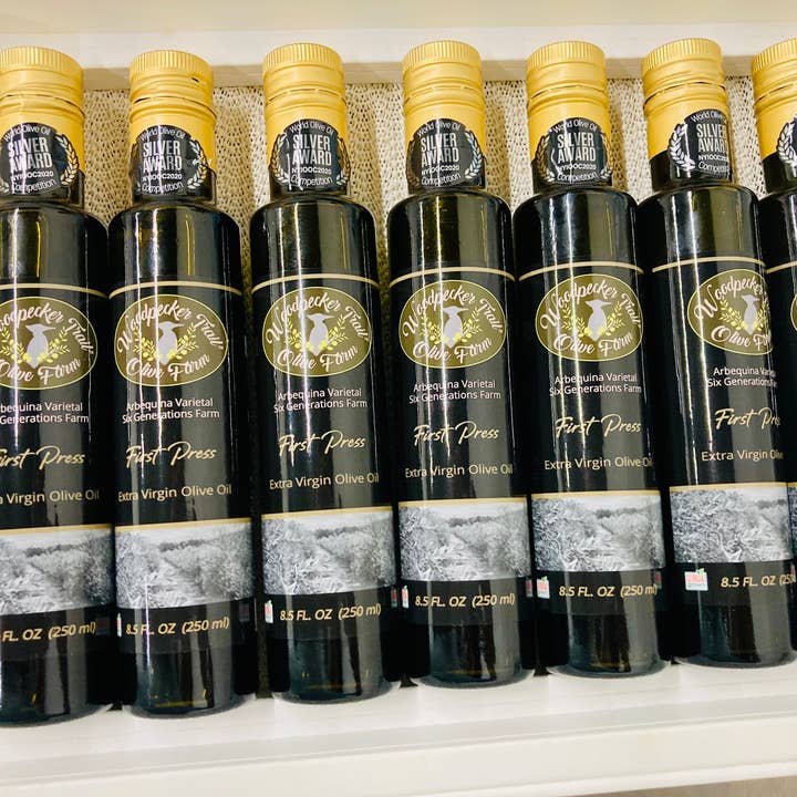 Woodpecker Trail Olive Farm - Wholesale Olive Oil - Extra Virgin Olive Oil - First Press Gold Certified8