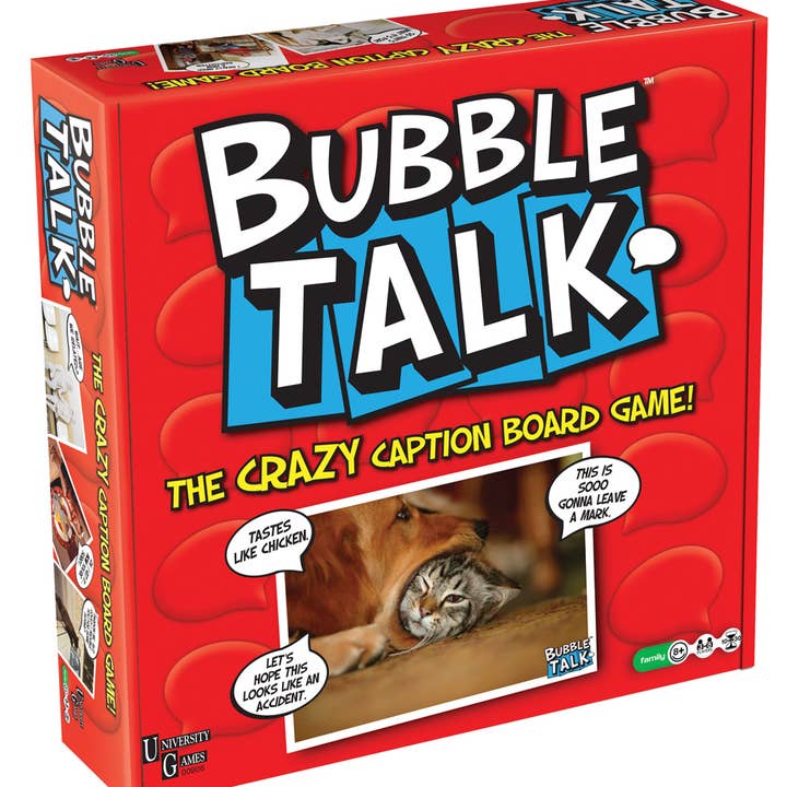 University Games - Wholesale Board Game - Bubble Talk Family Board Game