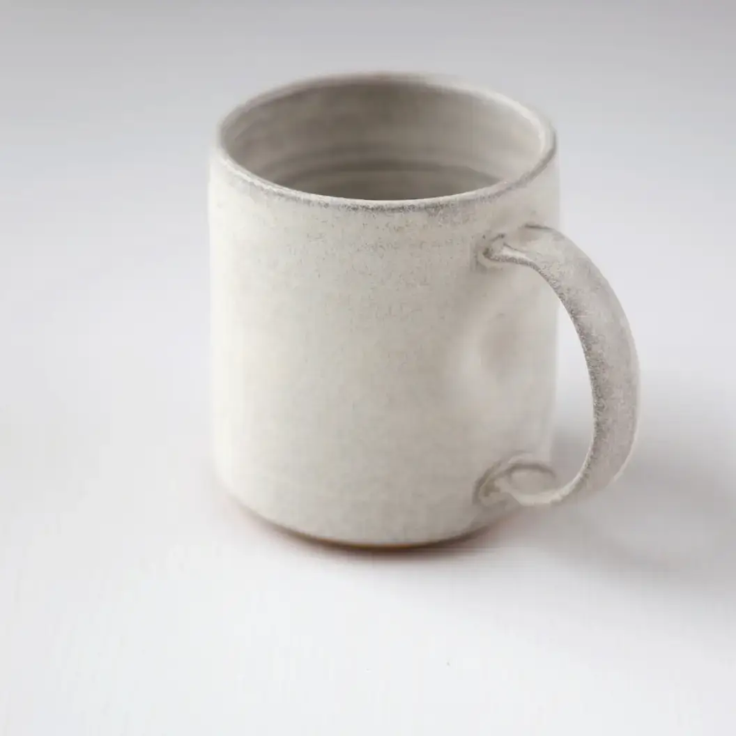 Gravesco Pottery - Wholesale Coffee Mug - Smooth Handmade Pottery Mug | Minimalist Coffee Cup 8