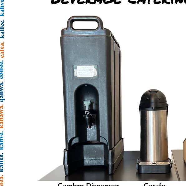 Catering Cambro (Hete Koffie) voor wholesale door Boarding Pass Coffee