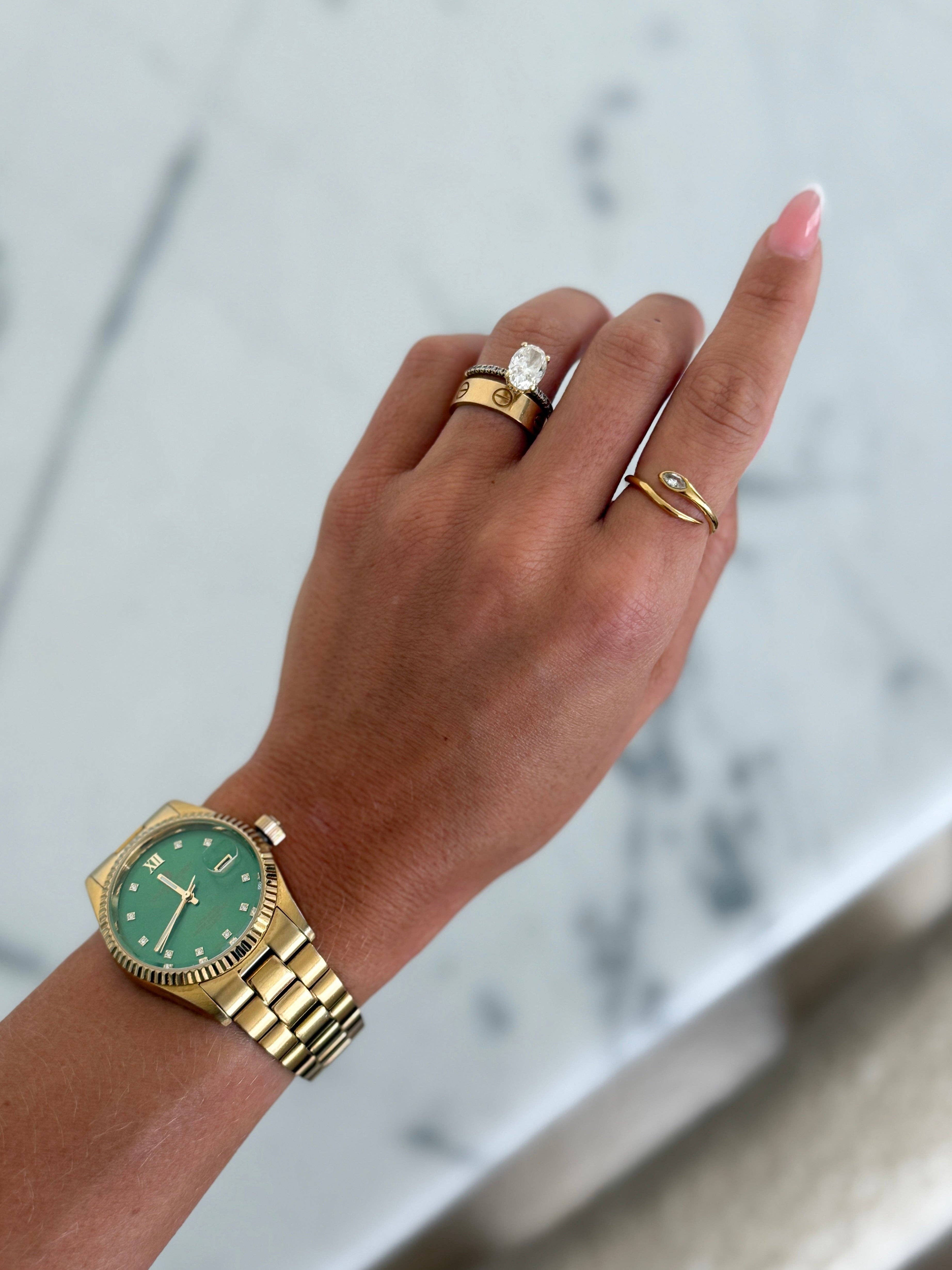 CHANSUTTPEARLS - Wholesale Band/Stacked Ring - DOLLY RING2