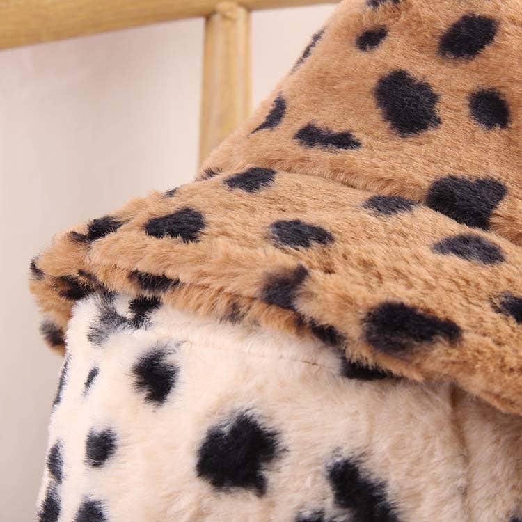 Ole - Vendita all'ingrosso Cappello da pescatore - Donna - Cappello da pescatore in peluche a fantasia maculata C02883