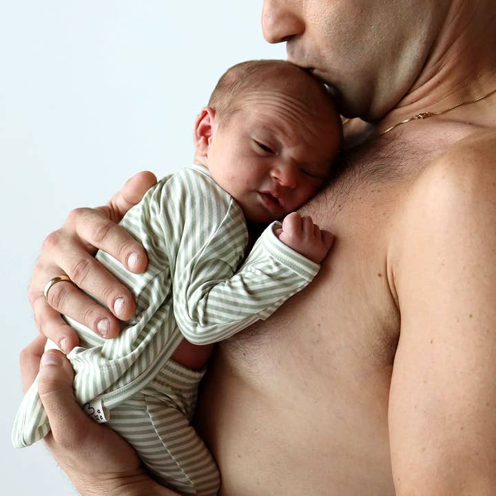 Bonsie Skin to Skin Babywear - Wholesale Bodysuit (Footed) - Baby - Footie - Mint Twist2