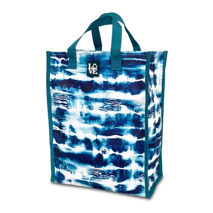 Sac d'épicerie LOVE SACK - Ocean Tyde pour la vente par Love Bags