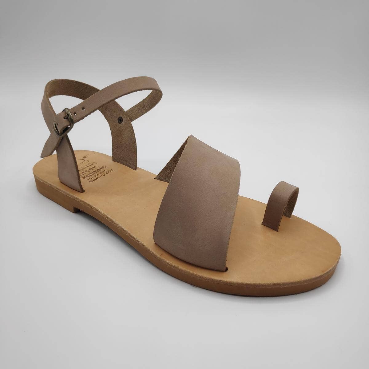 Sandal San Gimignano Woman mod. Franciscan in leather Flex realized for  inglin - Mario Doni