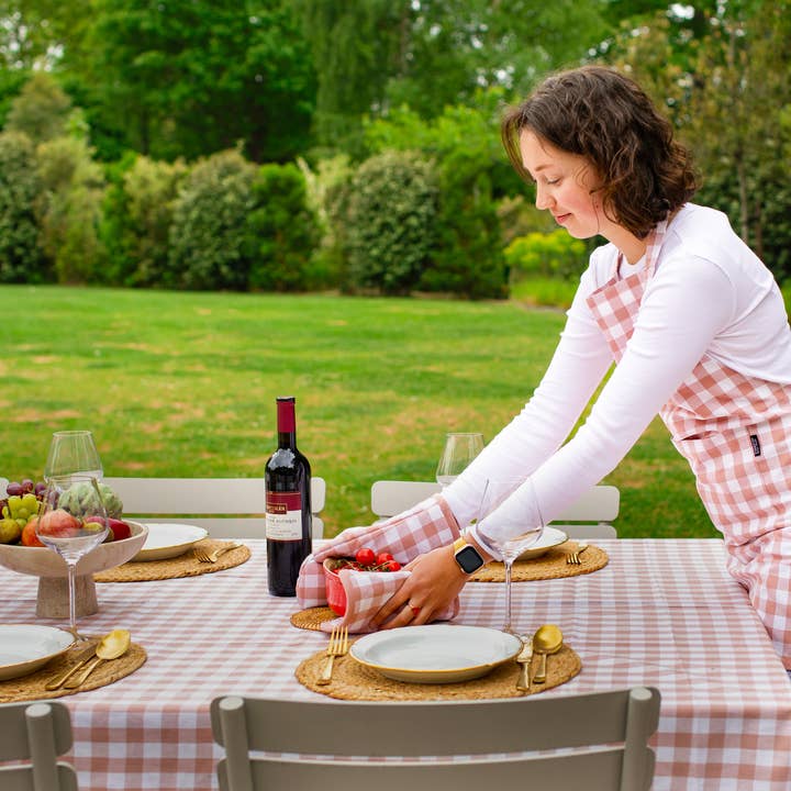 Tiseco - Wholesale Oven Mitt/Pot Holder - Oven mitt GINGHAM - 18x28 cm2