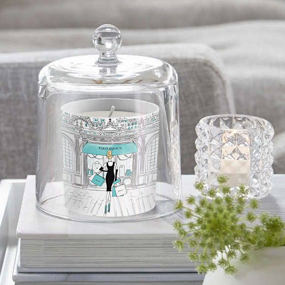 Winkelen in Parijs- Paris Bijoux Fine Bone China Pot kaars voor wholesale door Catherine Loves